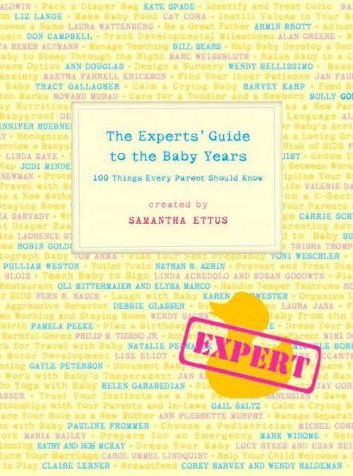 Cover of the book The Experts' Guide to the Baby Years by Samantha Ettus, Potter/Ten Speed/Harmony/Rodale