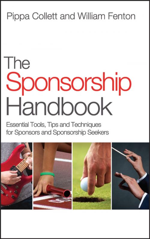 Cover of the book The Sponsorship Handbook by Pippa Collett, William Fenton, Wiley