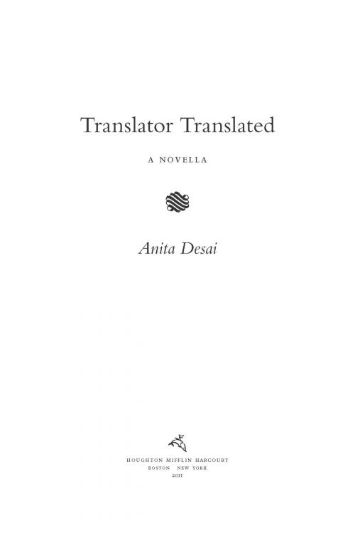 Cover of the book Translator Translated by Anita Desai, HMH Books