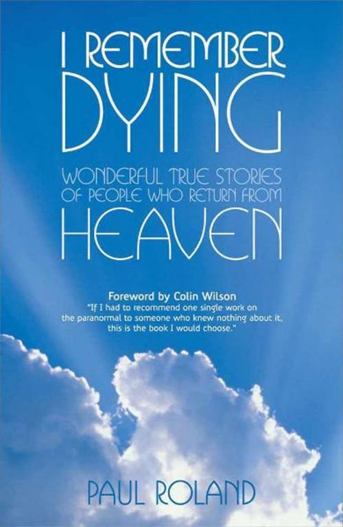 Cover of the book I Remember Dying by Paul Roland, W Foulsham & Co Ltd
