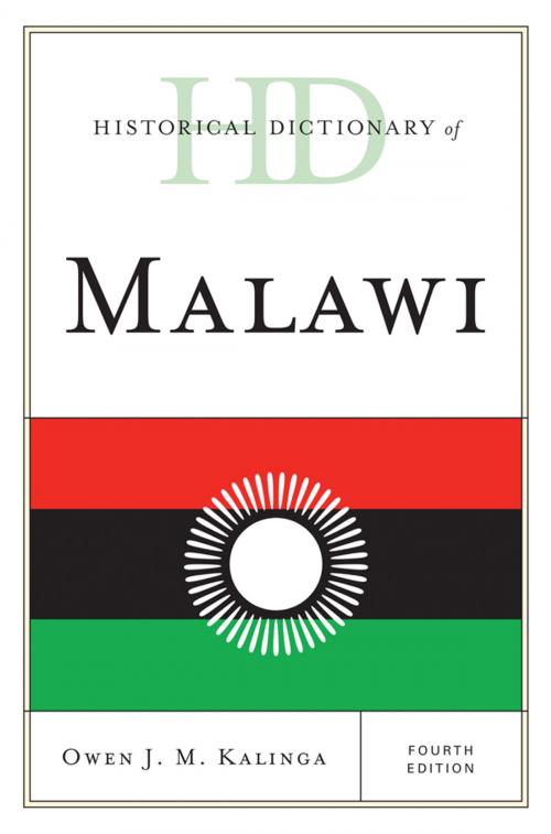 Cover of the book Historical Dictionary of Malawi by Owen J. M. Kalinga, Scarecrow Press