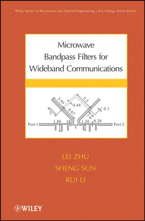Cover of the book Microwave Bandpass Filters for Wideband Communications by Lei Zhu, Sheng Sun, Rui Li, Wiley