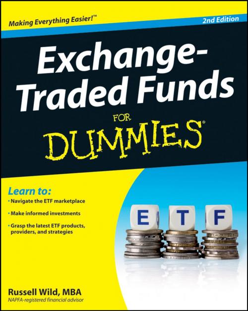 Cover of the book Exchange-Traded Funds For Dummies by Russell Wild, Wiley