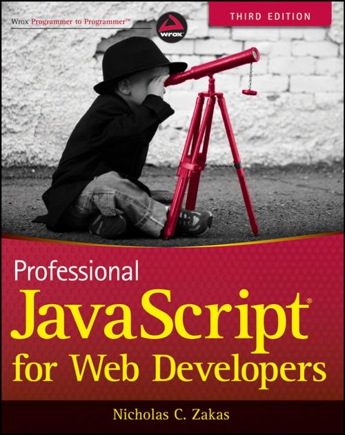 Cover of the book Professional JavaScript for Web Developers by Nicholas C. Zakas, Wiley