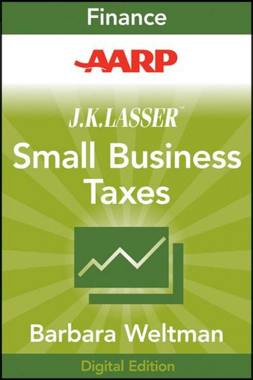 Cover of the book AARP J.K. Lasser's Small Business Taxes 2010 by Barbara Weltman, Wiley