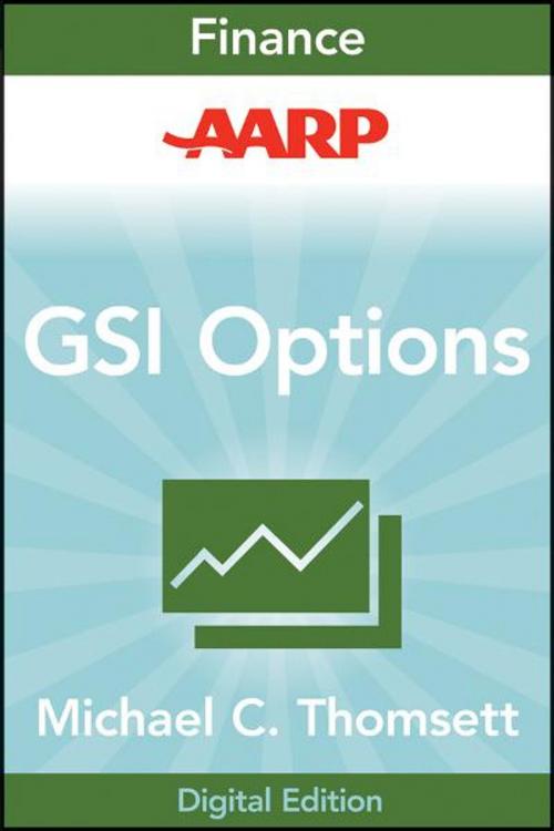 Cover of the book AARP Getting Started in Options by Michael C. Thomsett, Wiley