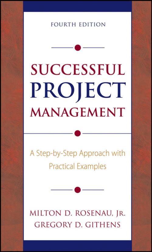Cover of the book Successful Project Management by Milton D. Rosenau, Gregory D. Githens, Wiley