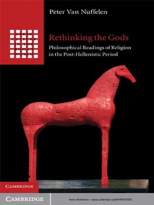 Cover of the book Rethinking the Gods by Peter van Nuffelen, Cambridge University Press
