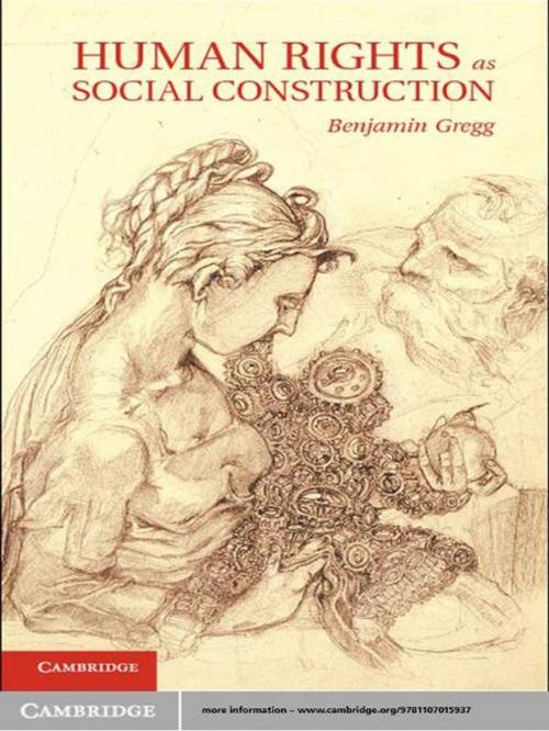 Cover of the book Human Rights as Social Construction by Benjamin Gregg, Cambridge University Press