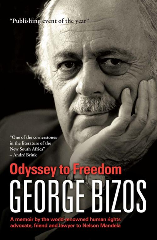 Cover of the book Odyssey to Freedom by George Bizos, Random House Struik