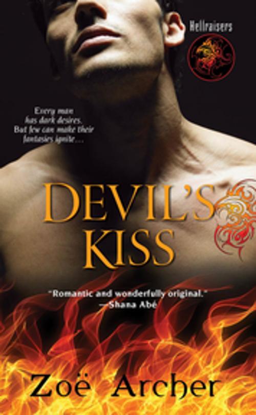 Cover of the book Devil's Kiss by Zoe Archer, Zebra Books