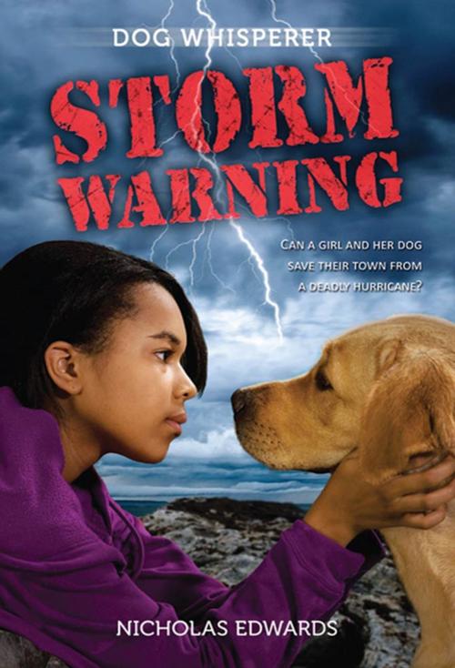 Cover of the book Dog Whisperer: Storm Warning by Nicholas Edwards, Square Fish