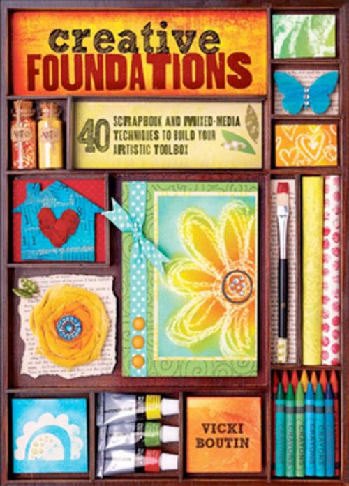 Cover of the book Creative Foundations by Vicki Boutin, F+W Media