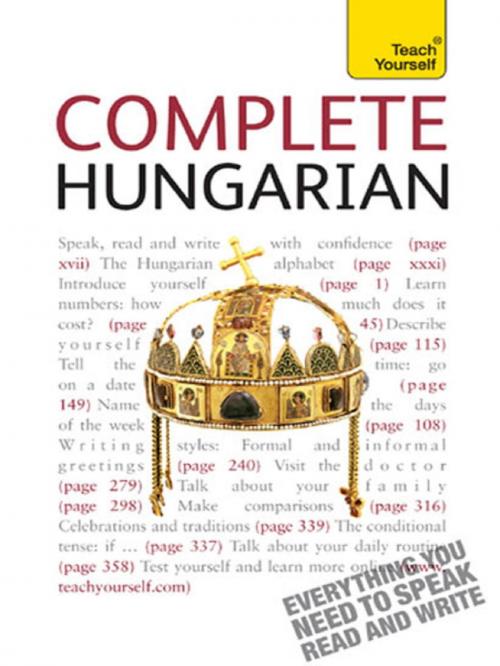 Cover of the book Complete Hungarian Beginner to Intermediate Book and Audio Course by Zsuzsanna Pontifex, John Murray Press
