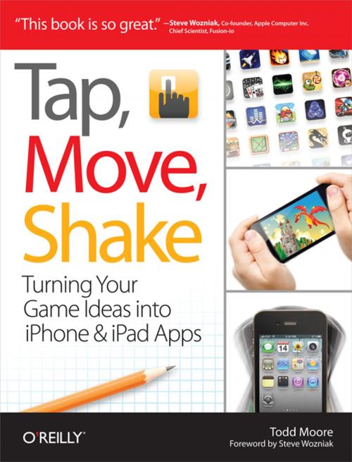 Cover of the book Tap, Move, Shake by Todd Moore, O'Reilly Media