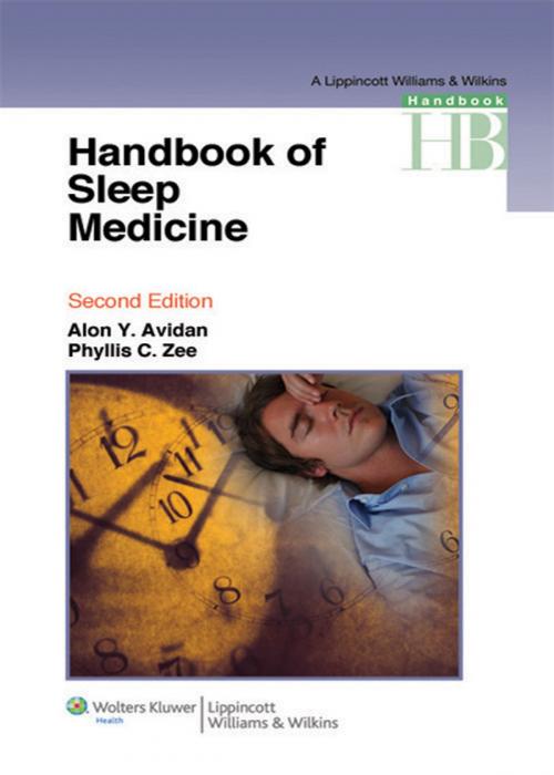 Cover of the book Handbook of Sleep Medicine by Alon Y. Avidan, Phyllis C. Zee, Wolters Kluwer Health