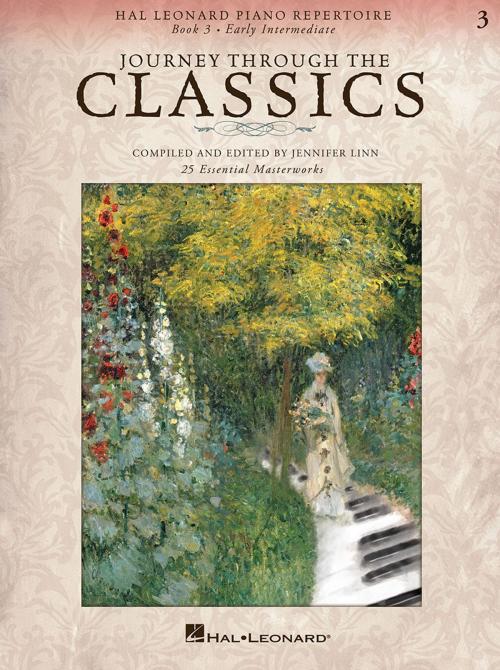 Cover of the book Journey Through the Classics: Book 3 Early Intermediate (Music Instruction) by Hal Leonard Corp., Jennifer Linn, Hal Leonard