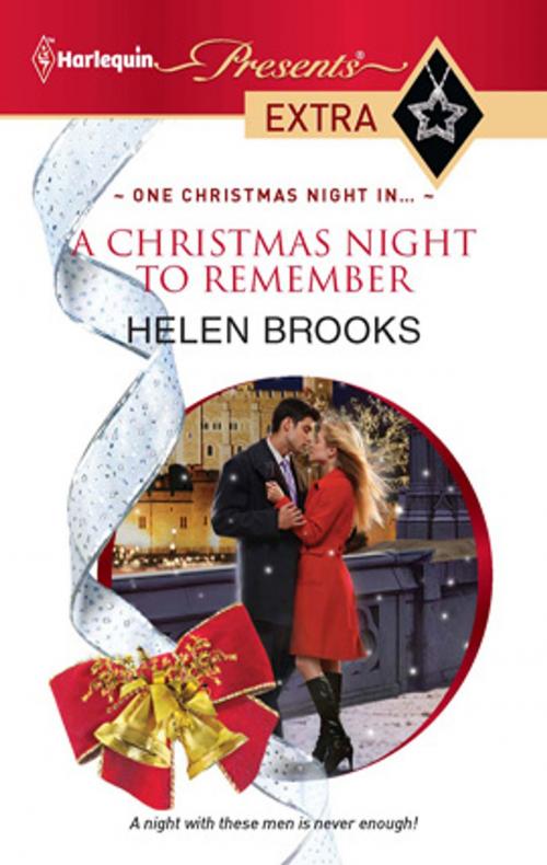 Cover of the book A Christmas Night to Remember by Helen Brooks, Harlequin