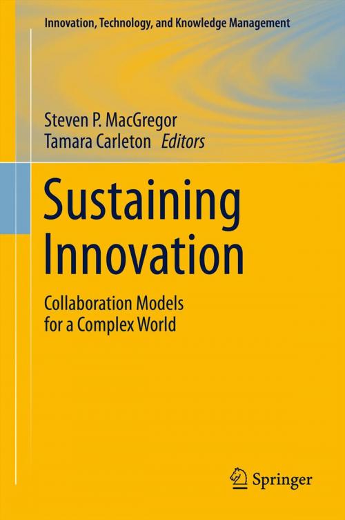 Cover of the book Sustaining Innovation by , Springer New York