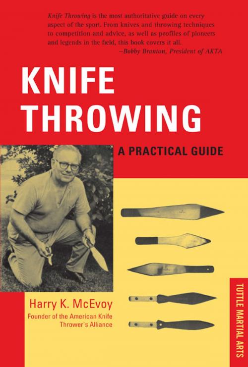 Cover of the book Knife Throwing by Harry K. McEvoy, Tuttle Publishing