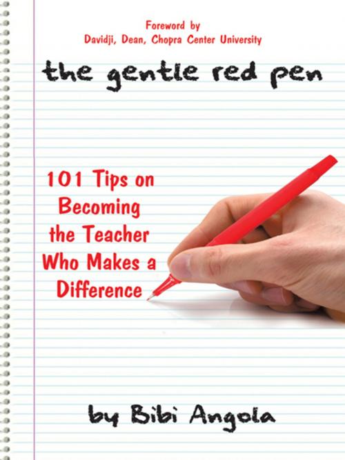 Cover of the book The Gentle Red Pen by Bibi Angola, AuthorHouse