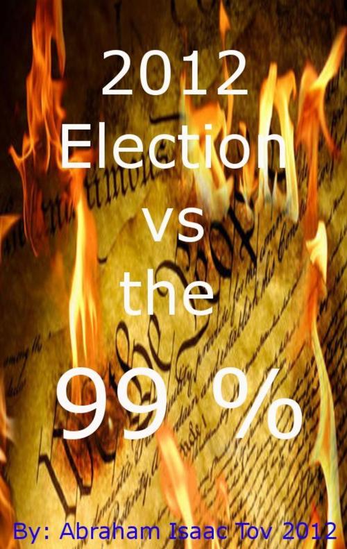 Cover of the book 2012 Election vs the 99 % by Abraham Isaac Tov, Abraham Isaac Tov