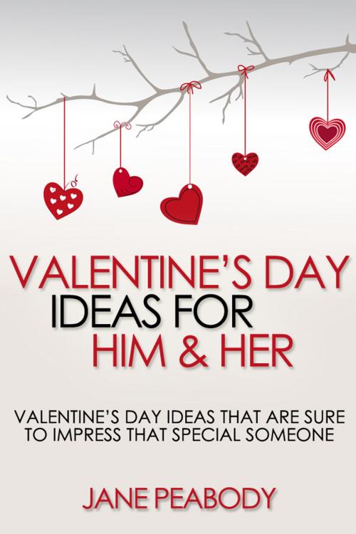 Cover of the book Valentines Day Ideas For Him & Her: Valentine's Day Ideas That Are Sure to Impress That Special Someone by Jane Peabody, Jane Peabody
