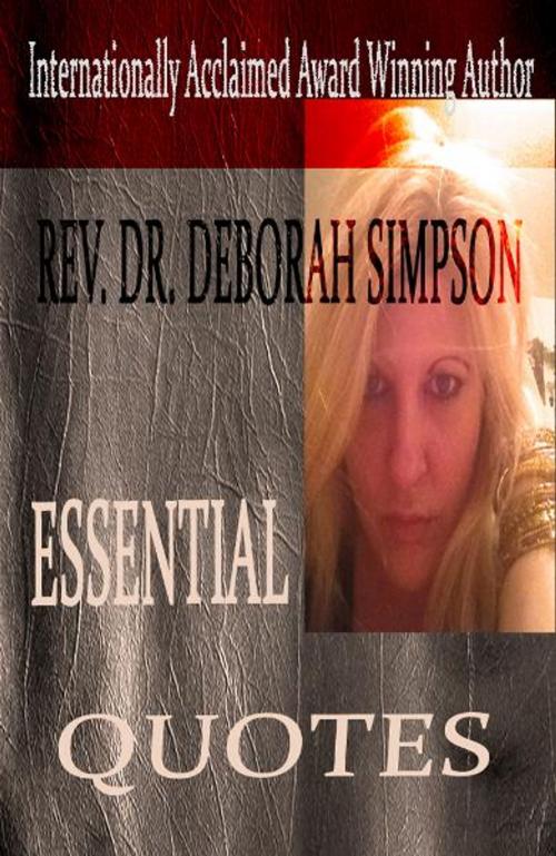 Cover of the book Essential Quotes by Deborah Simpson, Deborah Simpson