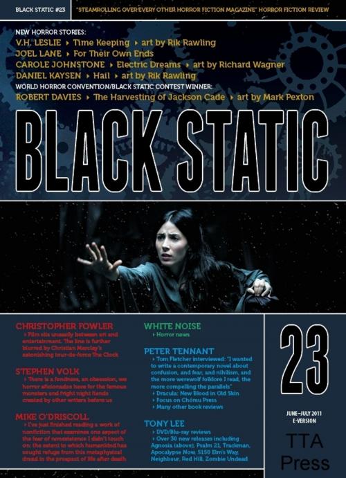 Cover of the book Black Static #23 Horror Magazine by TTA Press, TTA Press