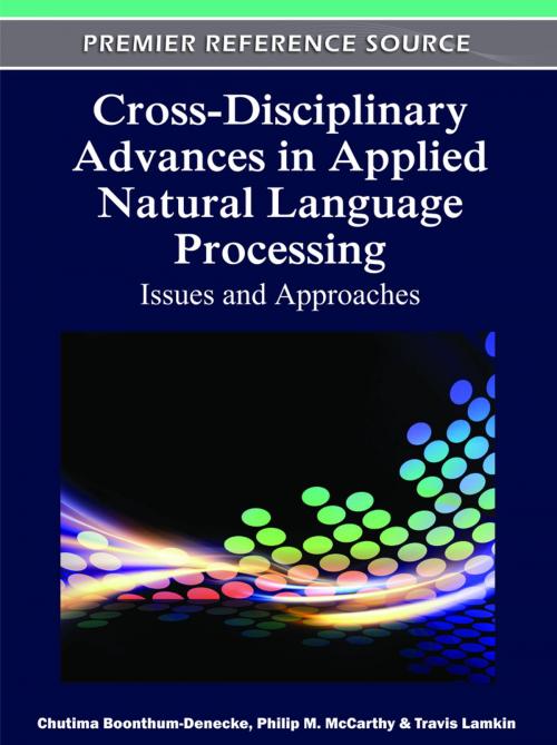 Cover of the book Cross-Disciplinary Advances in Applied Natural Language Processing by , IGI Global