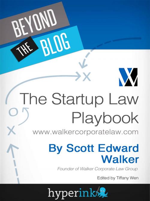 Cover of the book The Startup Law Playbook by Scott Edward Walker, Hyperink