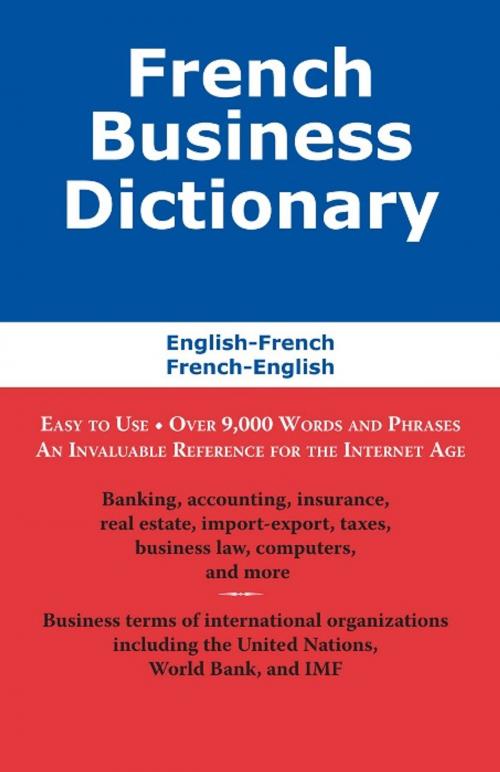 Cover of the book French Business Dictionary by Morry Sofer, Taylor Trade Publishing