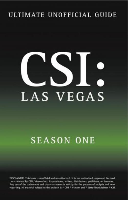 Cover of the book CSI Las Vegas Season 1 by Kristina Benson, Equity Press