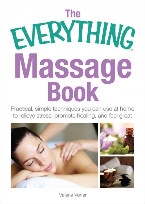Cover of the book The Everything Massage Book by Valerie Voner, Adams Media