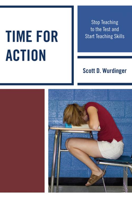Cover of the book Time for Action by Scott D. Wurdinger, R&L Education