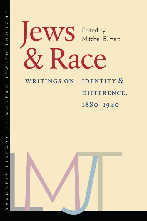 Cover of the book Jews and Race by , Brandeis University Press