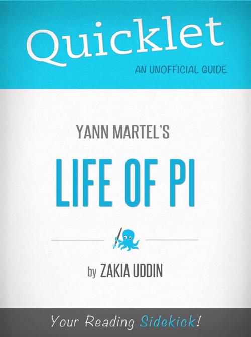 Cover of the book Quicklet on Yann Martel's Life Of Pi by Zakia Uddin, Hyperink