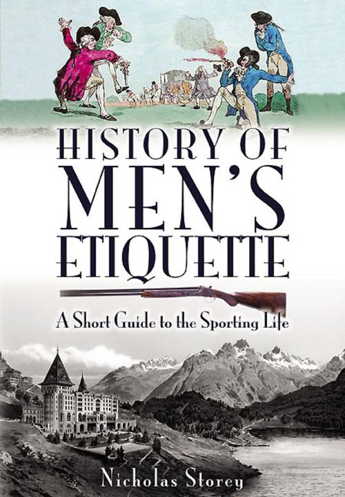 Cover of the book History of Men’s Etiquette by Nicholas Storey, Remember When