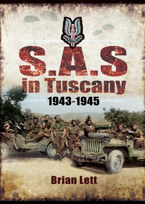 Cover of the book SAS in Tuscany by Brian Lett, Pen and Sword
