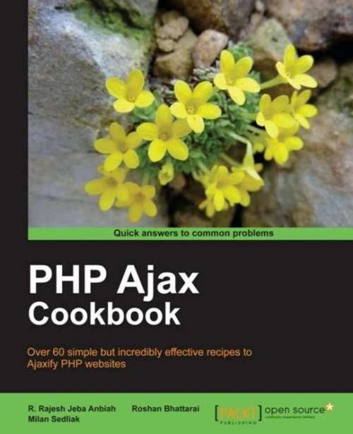 Cover of the book PHP Ajax Cookbook by Milan Sedliak, Packt Publishing