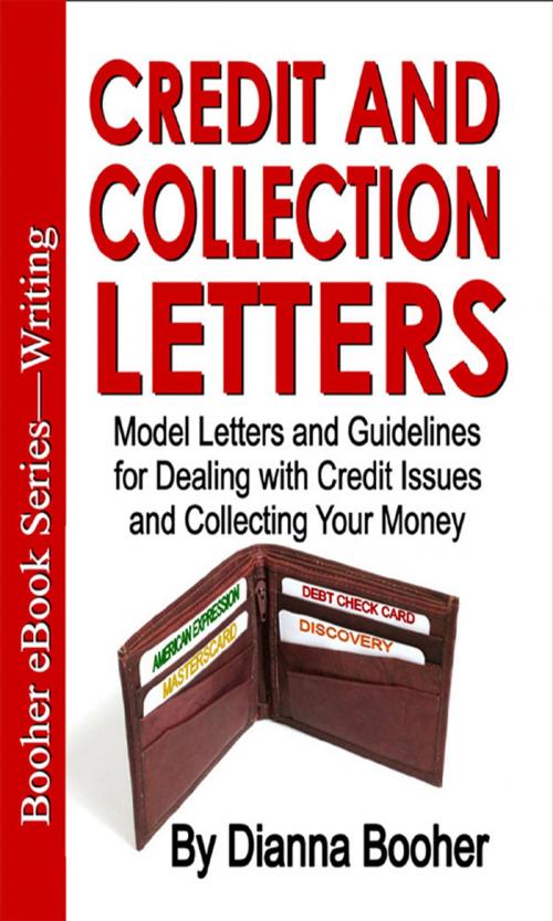 Cover of the book Credit and Collection Letters by Dianna Booher, Booher Research Institute