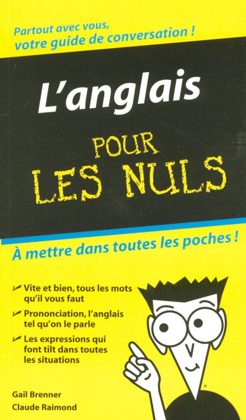 Cover of the book L'Anglais - Guide de conversation Pour les Nuls by Gail BRENNER, Claude RAIMOND, edi8