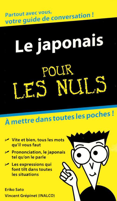 Cover of the book Le Japonais - Guide de conversation Pour les Nuls by Eriko SATO, edi8