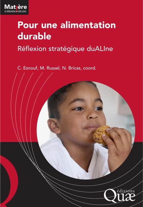 Cover of the book Pour une alimentation durable by Nicolas Bricas, Marie Russel, Catherine Esnouf, Quae