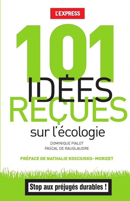 Cover of the book 101 idées recues sur l'écologie by Dominique Pialot, Pascal de Rauglaudre, Groupe Express