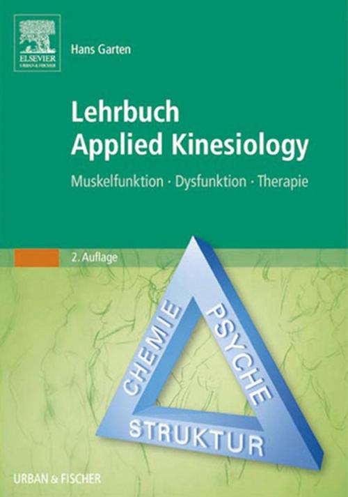 Cover of the book Lehrbuch Applied Kinesiology by Hans Garten, Elsevier Health Sciences