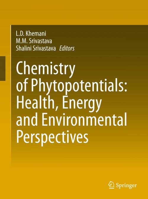 Cover of the book Chemistry of Phytopotentials: Health, Energy and Environmental Perspectives by , Springer Berlin Heidelberg