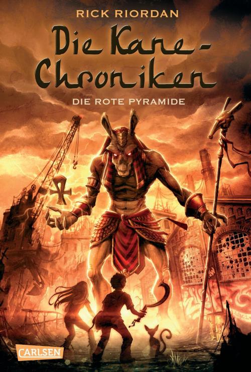 Cover of the book Die Kane-Chroniken 1: Die rote Pyramide by Rick Riordan, Carlsen