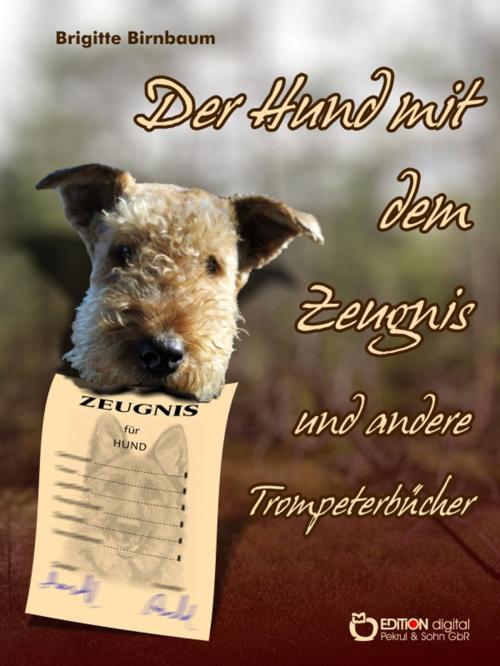 Cover of the book Der Hund mit dem Zeugnis und andere Trompeterbücher by Brigitte Birnbaum, EDITION digital