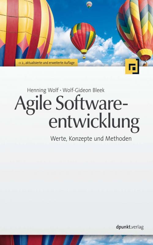 Cover of the book Agile Softwareentwicklung by Henning Wolf, Wolf-Gideon Bleek, dpunkt.verlag